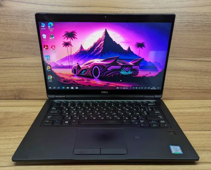 Ноутбук-трансформер Б-клас Dell Latitude 7390 / 13.3" (1920x1080) IPS Touch / Intel Core i7-8650U (4 (8) ядра по 1.9 - 4.2 GHz) / 16 GB DDR4 / 480 GB SSD / Intel UHD Graphics 620 / WebCam / TouchID / Windows 10 б/в - зображення 2