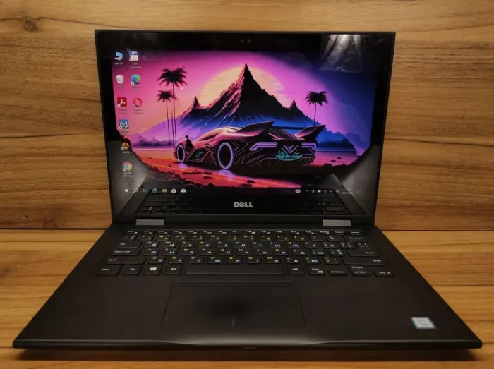 Ноутбук-трансформер Б-клас Dell Latitude 3390 / 13.3" (1920x1080) IPS Touch / Intel Core i5-8250U (4 (8) ядра по 1.6 - 3.4 GHz) / 16 GB DDR4 / 480 GB SSD / Intel UHD Graphics 620 / WebCam / Windows 10 б/в - зображення 2