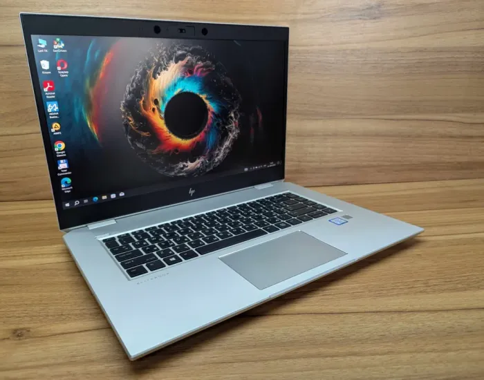 Ігровий ноутбук HP EliteBook 1050 G1 / 15.6" (1920x1080) IPS / Intel Core i7-8850H (6 (12) ядер по 2.6 - 4.3 GHz) / 16 GB DDR4 / 512 GB SSD / nVidia GeForce GTX 1050, 4 GB GDDR5, 128-bit / Fingerprint / WebCam / Windows 10 б/в - зображення 4