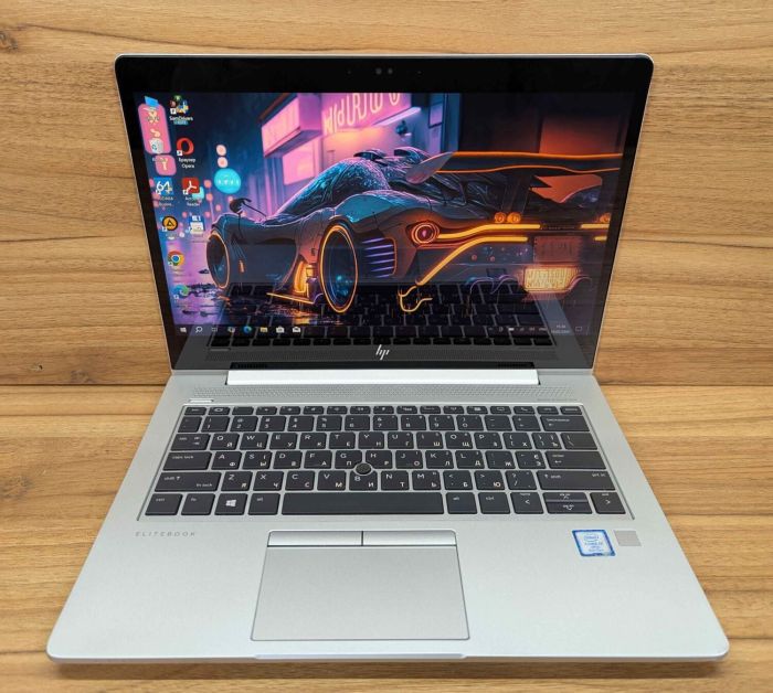 Ультрабук Б-клас HP EliteBook 830 G5 / 13.3" (1920x1080) IPS Touch / Intel Core i7-8650U (4 (8) ядра по 1.9 - 4.2 GHz) / 16 GB DDR4 / 512 GB SSD / Intel UHD Graphics 620 / Fingerprint / WebCam / Windows 10 б/в - зображення 2