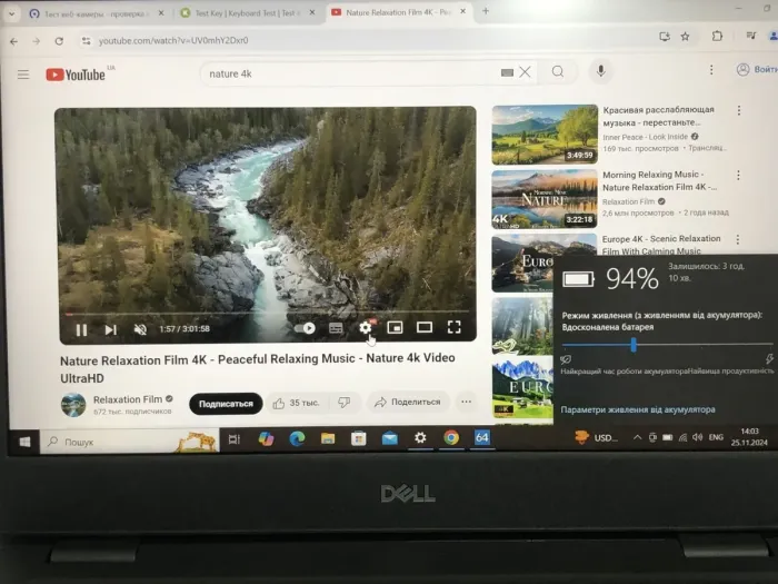 Ультрабук Dell Latitude 3400 / 14" (1366x768) IPS / Intel Core i3-8145U (2 (4) ядра по 2.1 - 3.9 GHz) / 8 GB DDR4 / 256 GB SSD NVMe / Intel UHD Graphics / WebCam / Win 10 Pro б/в - зображення 9