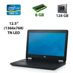Нетбук Dell Latitude 12 E5270 / 12.5" (1366x768) TN / Intel Core i3-6100U (2 (4) ядра по 2.3 GHz) / 8 GB DDR3 / 128 GB SSD / Intel HD Graphics 520 / WebCam / USB 3.0 / HDMI / Windows 10 Pro б/в