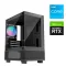 Ігровий ПК 1stPlayer Mi2-A-BK-2F7R-1F7 FORSAGE Tower / Intel Core i3-12100F (4 (8) ядра по 3.3 - 4.3 GHz) / 16 GB DDR4 / 480 GB SSD M.2 / nVidia GeForce RTX 3050, 6 GB GDDR6, 96-bit б/в