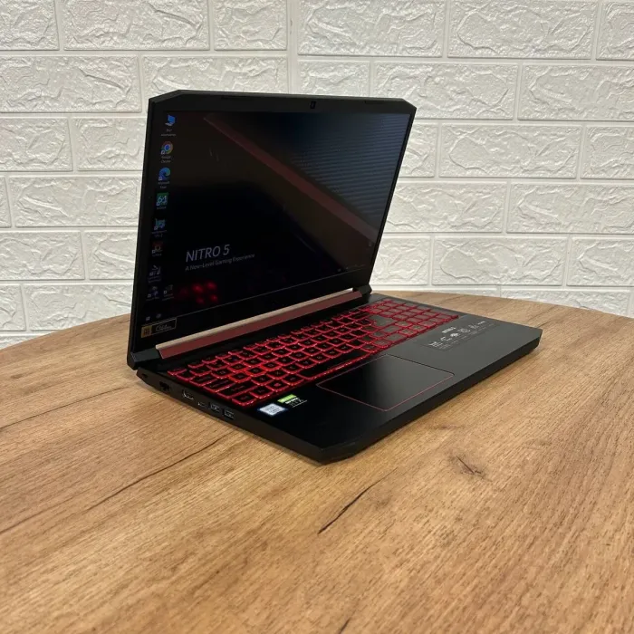 Ігровий ноутбук Б-клас Acer Nitro 5 AN515-54 / 15.6" (1920x1080) IPS / Intel Core i7-9750H (6 (12) ядер по 2.6 - 4.5 GHz) / 16 GB DDR4 / 512 GB SSD / nVidia GeForce RTX 2060, 6 GB GDDR6, 192-bit / WebCam б/в - зображення 4