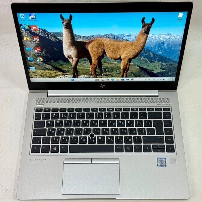 Ноутбук Б-клас HP EliteBook 840 G6 / 14" (1920x1080) IPS / Intel Core i5-8365U (4 (8) ядра по 1.6 - 4.1 GHz) / 16 GB DDR4 / 256 GB SSD / Intel UHD Graphics 620 / WebCam / Fingerprint б/в - зображення 3