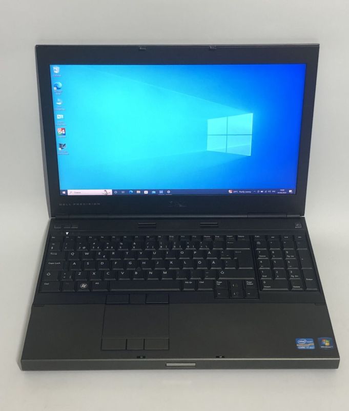 Мобільна робоча станція Dell Precision M4600 / 15.6" (1920x1080) TN / Intel Core i7-2720QM (4 (8) ядра по 2.2 - 3.3 GHz) / 16 GB DDR3 / 240 GB SSD / nVidia Quadro 2000M, 2 GB GDDR3, 128-bit / DVD-ROM б/в - зображення 2