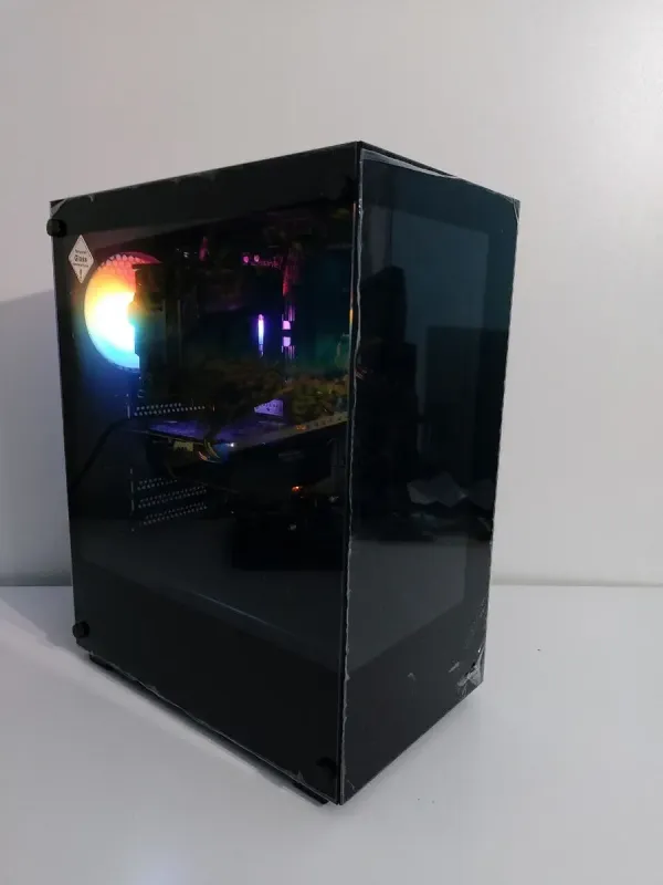 Ігровий ПК AeroCool Pivot Tower / Intel Core i7-7700 (4 ядра по 3,6 - 4,2 ГГц) / 32 ГБ DDR4 / 512 ГБ SSD M.2 + 500 ГБ HDD / nVidia GeForce GTX 1660 Ti, 6 ГБ GDDR6, 192-біт / 500 Вт б/в - зображення 2