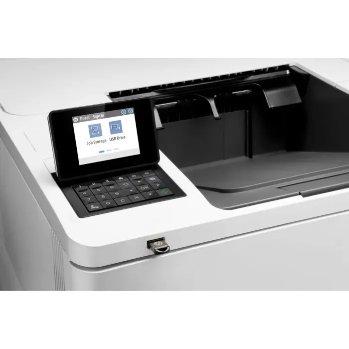 Принтер HP LaserJet Enterprise M607dn / Лазерная монохромная печать / 1200x1200 dpi / A4 / 55 стр/мин / Ethernet, USB 2.0 / Дуплекс б/в - зображення 2