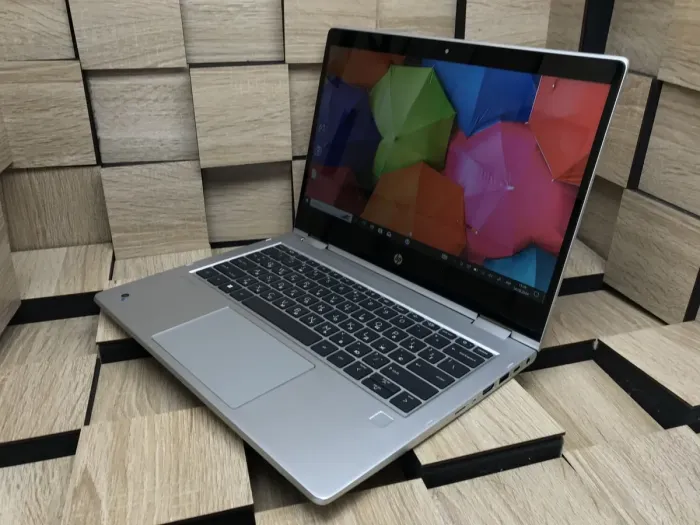 Ноутбук-трансформер Б-клас HP ProBook x360 435 G8 / 13.3" (1920x1080) IPS Touch / AMD Ryzen 7 5800U (8 (16) ядра по 1.9 - 4.4 GHz) / 16 GB DDR4 / 256 GB SSD M.2 / AMD Radeon Graphics / WebCam б/в - зображення 3