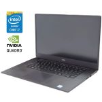 Мобільна робоча станція Dell Precision 5530 / 15,6" (1920x1080) IPS / Intel Core i7-8850H (6 (12) ядра по 2,6 - 4,3 ГГц) / 16 ГБ DDR4 / 512 ГБ SSD / nVidia Quadro P1000, 4 ГБ GDDR5, 128-біт / WebCam / Win 11 Pro б/в