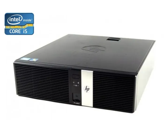 ПК HP rp5800 Retail System SFF / Intel Core i5-2400 (4 ядра по 3.1 - 3.4 GHz) / 8 GB DDR3 / 128 GB SSD NEW / Intel HD Graphics 2000 б/в - зображення 1