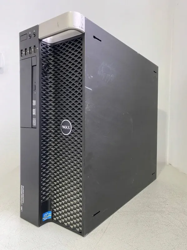 Робоча станція Б-клас Dell Precision T5810 Workstation Tower / Intel Xeon E5-2697 v3 (14 (28) ядер по 2.6 - 3.5 GHz) / 32 GB DDR4 / 240 GB SSD / nVidia Quadro K2200, 4 GB GDDR5, 128-bit / DVD-ROM / 685W б/в - зображення 3