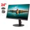 Монітор Lenovo ThinkVision P24h-10 / 24" (2560x1440) IPS / 2x HDMI, 2x DisplayPort, 1x USB Tipe-C, 4x USB 3.0, 1x Audio / VESA 100x100 / Pivot б/в