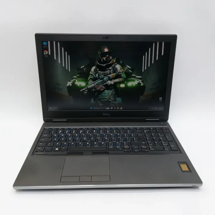 Мобільна робоча станція Dell Precision 7540 / 15.6" (1920x1080) IPS / Intel Core i9-9980HK (8 (16) ядер по 2.4 - 5.0 GHz) / 32 GB DDR4 / 512 GB SSD / nVidia Quadro T1000, 4 GB GDDR6, 128-bit / WebCam  б/в - зображення 2