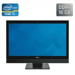 Моноблок Dell AIO OptiPlex 7440 / 24" (1920x1080) IPS / Intel Core i5-6500 (4 ядра по 3.2 - 3.6 GHz) / 16 GB DDR4 / 256 GB SSD + 500 GB HDD / Intel HD Graphics 530 / WebCam / Windows 10 б/в