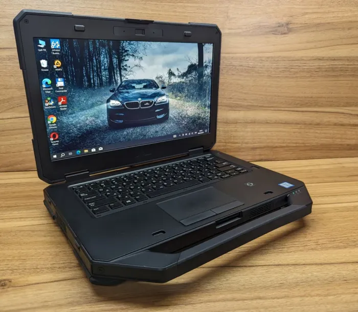 Захищений ноутбук Dell Rugged Latitude 5414 / 14" (1920x1080) IPS Touch / Intel Core i5-6300U (2 (4) ядра по 2.4 - 3.0 GHz) / 16 GB DDR4 / 512 GB SSD / Intel HD Graphics 520 / WebCam / Fingerprint / Windows 10 б/в - зображення 4
