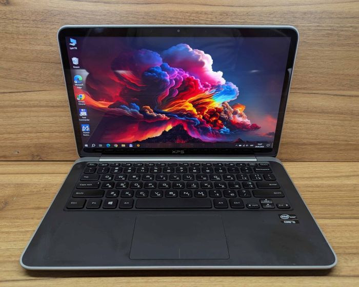 Ноутбук Dell XPS 13-L322X / 13.3" (1920x1080) IPS / Intel Core i5-3337U (2 (4) ядра по 1.8 - 2.7 GHz) / 8 GB DDR3 / 256 GB SSD / Intel HD Graphics 4000 / WebCam / Windows 10 б/в - зображення 2