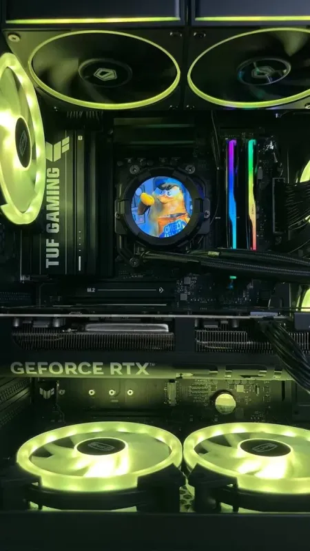 Збірка на замовлення: ігровий ПК PCCooler C3 T500 ARGB Black Tower / AMD Ryzen 7 9800X3D (8 (16) ядер по 4,7 - 5,2 ГГц) / 64 ГБ DDR5 / 500 ГБ SSD M.2 + 2000 ГБ SSD M.2 / nVidia GeForce RTX 5080, 16 ГБ GDDR7, 256-bit / 850 Вт - зображення 7