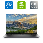 Мобільна робоча станція Dell Precision 5560 / 15,6" (1920x1080) IPS / Intel Core i7-11850H (8 (16) ядер по 2,5 - 4,8 ГГц) / 16 ГБ DDR4 / 512 ГБ SSD / nVidia Quadro T1200, 4 ГБ GDDR6, 128-біт / TouchID / WebCam / Windows 10 б/в