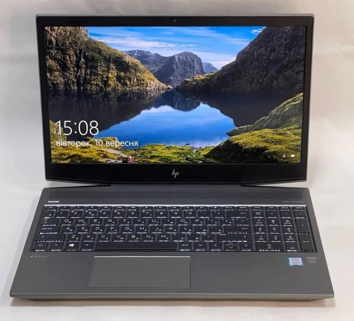 Ноутбук HP ZBook 15v G5 / 15.6" (1920x1080) IPS / Intel Core i5-8300H (4 (8) ядра по 2.3 - 4.0 GHz) / 16 GB DDR4 / 500 GB SSD M.2 / Intel UHD Graphics 630 / WebCam / Windows 10 Pro б/в - зображення 3