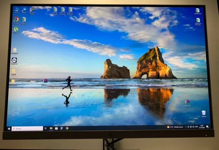 Монітор HP EliteDisplay E243i / 24" (1920x1200) IPS / HDMI, DisplayPort, VGA, USB 3.0 / VESA 100x100 Широкоформатний б/в - зображення 6