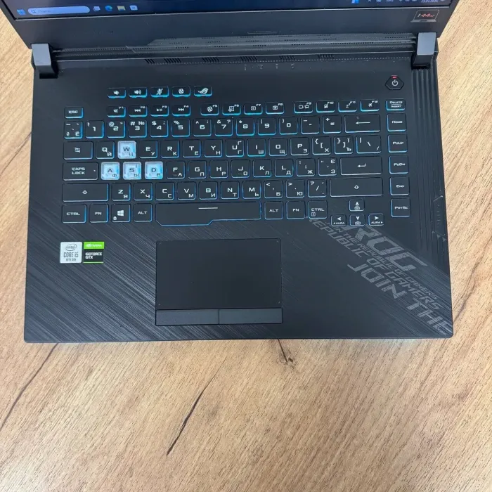 Ігровий ноутбук Б-клас Asus Rog Strix G512LI / 15.6" (1920x1080) IPS / Intel Core i5-10300H (4 (8) ядра по 2.5 - 4.5 GHz) / 8 GB DDR4 / 512 GB SSD / nVidia GeForce GTX 1650 Ti, 4 GB GDDR6, 128-bit б/в - зображення 7