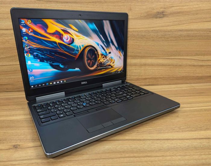 Мобільна робоча станція Б-класу Dell Precision 7510 / 15,6" (1920x1080) IPS / Intel Core i7-6920HQ (4 (8) ядра по 2.9 - 3.8 GHz) / 32 GB DDR4 / 480 GB SSD / nVidia Quadro M2000M, 4 GB GDDR5, 128-bit / WebCam / Windows 10 б/в - зображення 4