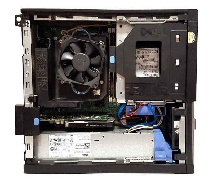 Комп'ютер Dell OptiPlex 3020 SFF / Intel Xeon E3-1231 v3 (4 (8) ядра по 3.4 - 3.8 GHz) (аналог i7-4770) / 8 GB DDR3 / 256 GB SSD / nVidia Quadro K620, 2 GB GDDR3, 128-bit б/в - зображення 4