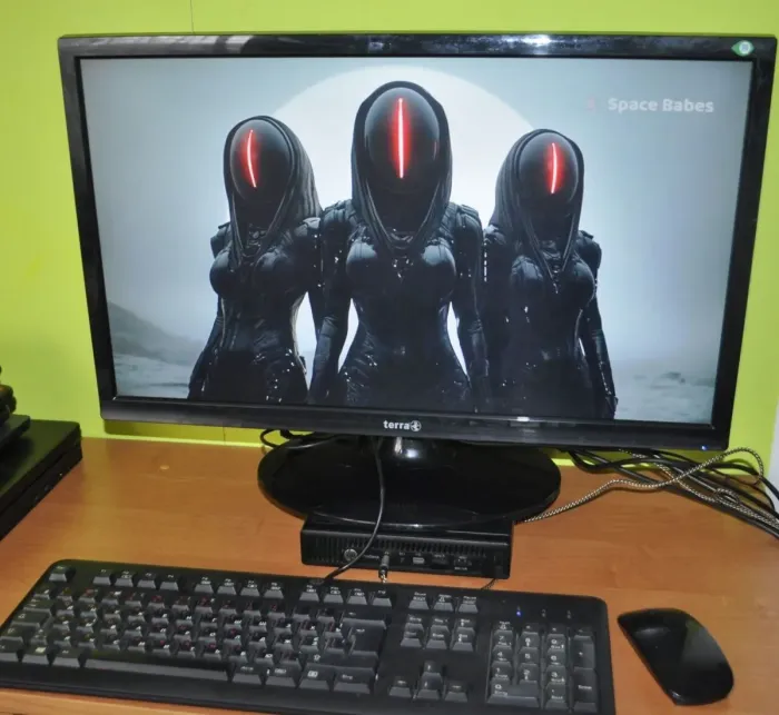 Комплект ПК: HP ProDesk 600 G2 Mini PC USFF / Intel Core i3-6100T (2 (4) ядра по 3.2 GHz) / 8 GB DDR4 / 240 GB SSD / Intel UHD Graphics 530 / USB Wi-Fi + Монітор Б-клас Terra 2420W / 24" (1920x1080) TN + Windows 11 Pro б/в - зображення 10