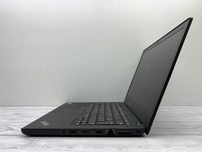 Ультрабук Б-клас Lenovo ThinkPad T480 / 14" (1920x1080) IPS / Intel Core i5-8350U (4 (8) ядра по 1.7 - 3.6 GHz) / 8 GB DDR4 / 240 GB SSD / Intel UHD Graphics 620 / WebCam / Два АКБ б/в - зображення 7