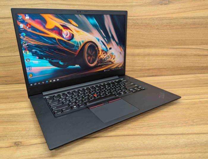 Мобільна робоча станція Lenovo ThinkPad P1 Gen 2 / 15,6" (1920x1080) IPS / Intel Core i7-9850H (6 (12) ядер по 2,6 - 4,6 ГГц) / 32 ГБ DDR4 / 512 ГБ SSD / nVidia Quadro T1000, 4 ГБ GDDR6, 128-біт / Веб-камера / Сканер відбитків пальців / Windows 10 б/в - зображення 4
