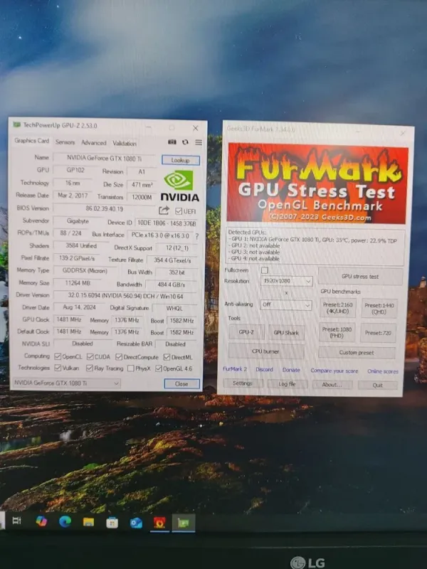 Ігровий ПК 1stPlayer X6 Fire Base Tower / Intel Xeon E3-1270 v6 (аналог Intel Core i7-6700) (4 (8) ядра по 3.8 - 4.2 GHz) / 16 GB DDR4 / 128 GB SSD M.2 + 512 GB SSD / nVidia GeForce GTX 1080 Ti, 11 GB GDDR5X, 352-bit / 600W б/в - зображення 8