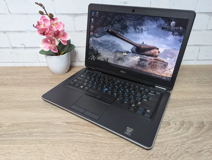 Ноутбук Б-клас Dell Latitude E7440 / 14" (1366x768) TN / Intel Core i5-4310U (2 (4) ядра по 2.0 - 3.0 GHz) / 8 GB DDR3 / 128 GB SSD / Intel HD Graphics 4400 / WebCam / USB 3.0 б/в - зображення 5