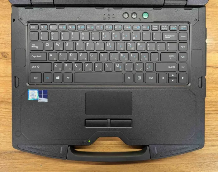 Захищений ноутбук Getac S410 / 14" (1366x768) TN / Intel Core i5-6200U (2 (4) ядра по 2.3 - 2.8 GHz) / 8 GB DDR4 / 240 GB SSD / Intel HD Graphics 520 / HDMI / Windows 10 б/в - изображение 3