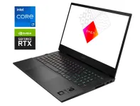 Ігровий ноутбук Б-клас HP Omen 16-b0017nr / 16.1" (2560x1440) IPS / Intel Core i7-11800H (8 (16) ядер по 2.3 - 4.6 GHz) / 16 GB DDR4 / 1000 GB SSD / nVidia GeForce RTX 3060, 6 GB GDDR6, 192-bit / WebCam б/в
