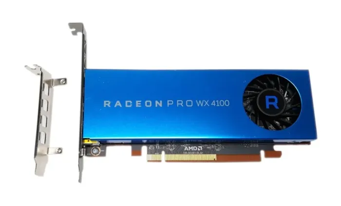Дискретна відеокарта AMD Radeon Pro WX 4100, 4 GB GDDR5, 128-bit / miniDP б/в - зображення 4