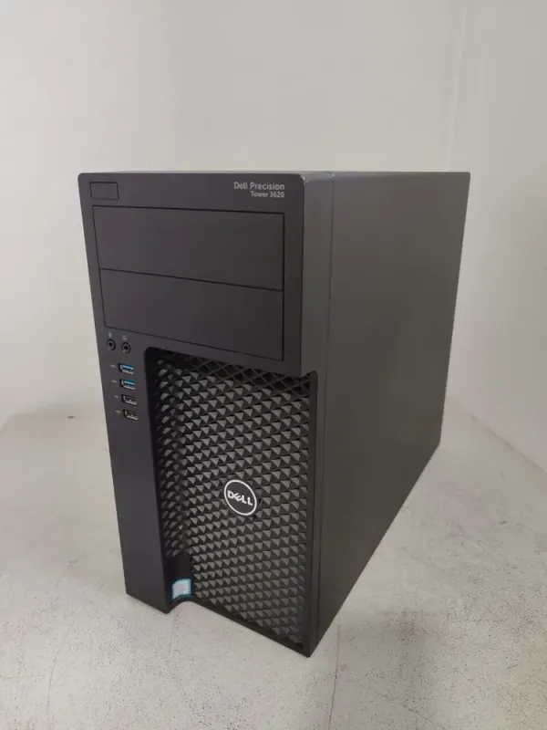 Робоча станція Dell Precision T3620 Tower / Intel Xeon E3-1270 v5 (4 (8) ядра по 3.6 - 4.0 GHz) / 16 GB DDR4 / 240 GB SSD / AMD Radeon R9 270, 2 GB GDDR5, 256-bit б/в - зображення 2