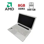 Ноутбук Toshiba L50 / 15.6" (1366x768) TN / AMD A8-6410 (4 ядра по 2.0 - 2.4 GHz) / 8 GB DDR3 / 500 GB HDD / AMD Radeon R5 230, 2 GB GDDR3, 64-bit / WebCam б/в
