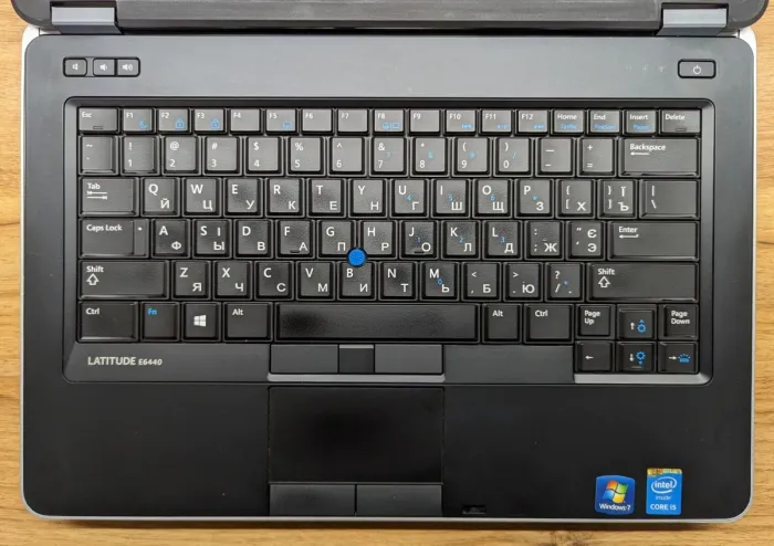 Ноутбук Dell Latitude E6440 / 14" (1366x768) TN / Intel Core i5-4310M (2 (4) ядра по 2.7 - 3.4 GHz) / 8 GB DDR3 / 256 GB SSD / Intel HD Graphics 4600 / WebCam / Windows 10 б/в - зображення 3