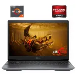 Ігровий ноутбук Б-класу Dell G5 5505 / 15,6" (1920x1080) IPS / AMD Ryzen 7 4800H (8 (16) ядер по 2.9 - 4.2 GHz) / 8 GB DDR4 / 256 GB SSD / AMD Radeon RX 5600M, 6 GB GDDR6, 192-bit / WebCam б/в