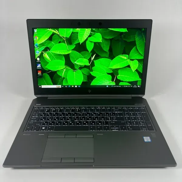 Ноутбук робоча станція HP zBook 15 G6 / 15.6" (1920x1080) IPS / Intel Core i7-9850H (6 (12) ядер по 2.6 - 4.6 GHz) / 32 GB DDR4 / 512 GB SSD / nVidia Quadro T2000, 4 GB GDDR5, 128-bit / WebCam / Fingerprint б/в - зображення 2