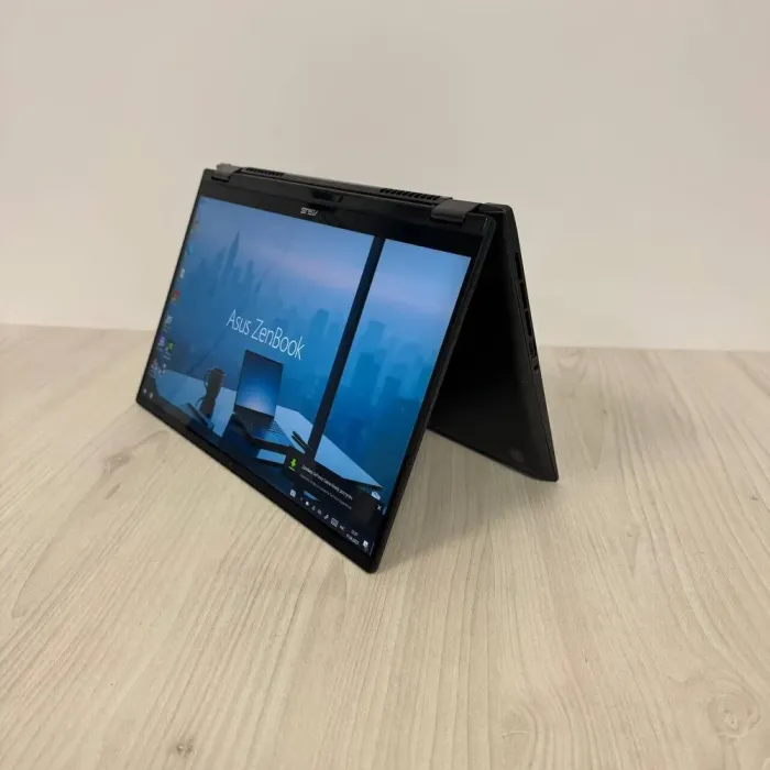 Ігровий ультрабук-трансформер Asus ZenBook Flip Q537FD / 15.6" (3840x2160) IPS Touch / Intel Core i7-10510U (4 (8) ядра по 1.8 - 4.9 GHz) / 16 GB DDR4 / 1000 GB SSD NVMe / nVidia GeForce GTX 1050 Max-Q, 4 GB GDDR5, 128-bit / WebCam б/в - зображення 8