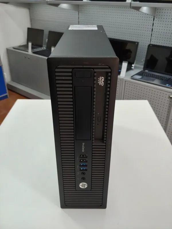 Системний блок HP ProDesk 600 G1 SFF / Intel Core i5-4570 (4 ядра по 3.2 - 3.6 GHz) / 8 GB DDR3 / 240 GB SSD б/в - зображення 3