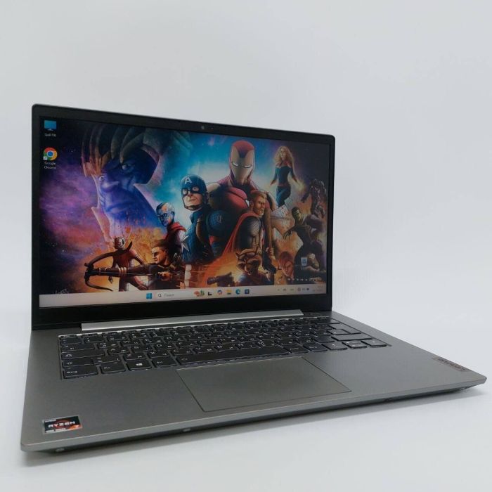 Ультрабук Lenovo ThinkBook 14 G2 / 14" (1920x1080) IPS / AMD Ryzen 7 Pro 4750U (8 (16) ядра по 1.7 - 4.1 GHz) / 16 GB DDR4 / 256 GB SSD / AMD Radeon RX Vega 7 / WebCam б/в - зображення 2