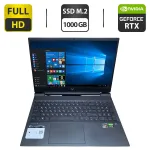 Ігровий ноутбук Б-клас HP Victus 16-E1123NW / 16.1" (1920x1080) IPS / AMD Ryzen 7 6800H (8 (16) ядер по 3.2 - 4.7 GHz) / 16 GB DDR4 / 1000 GB SSD M.2 / nVidia GeForce RTX 3050 Ti, 4 GB GDDR6, 128-bit / WebCam б/в