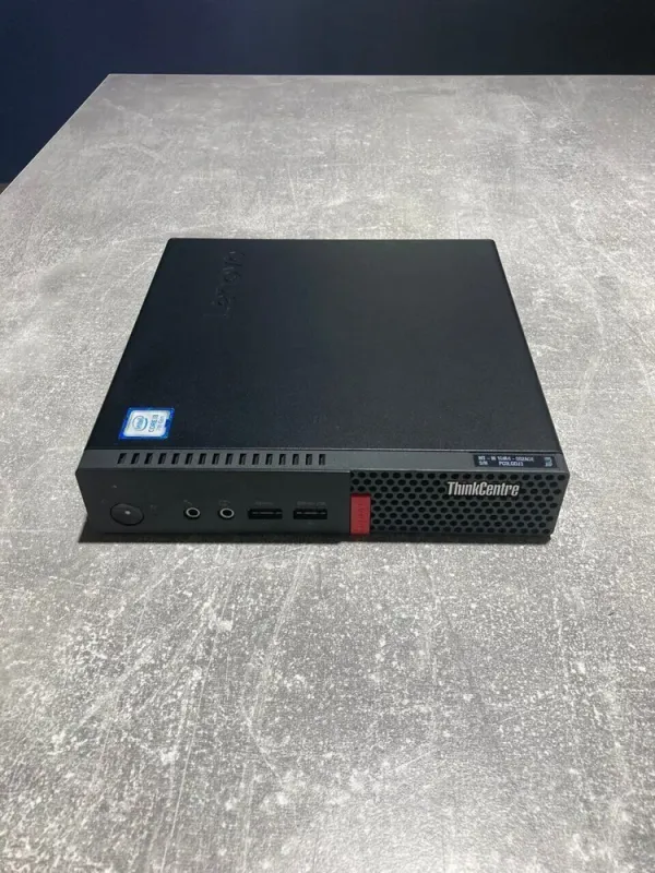 Неттоп Lenovo ThinkCentre M710q Tiny USFF / Intel Core i5-7400T (4 ядра по 2.4 - 3.0 GHz) / 8 GB DDR4 / 120 GB SSD / Intel HD Graphics 630 / DisplayPort / Wi-Fi б/в - зображення 7