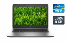 Нетбук HP EliteBook 820 G4 / 12.5" (1920x1080) IPS / Intel Core i7-7500U (2 (4) ядра по 2.7 - 3.5 GHz) / 8 GB DDR4 / 240 GB SSD / Intel HD Graphics 620 / WebCam / Fingerprint / Windows 10 б/в