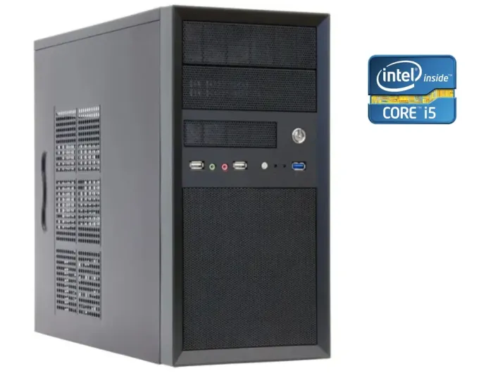 ПК Monos Pro Work Tower / Intel Core i5-8400 (6 ядер по 2.8 - 4.0 GHz) / 16 GB DDR4 / 256 GB SSD M.2 / Intel UHD Graphics 630 / Win 10 б/в - зображення 1