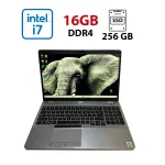 Ноутбук Dell Latitude 5510 / 15.6" (1920x1080) IPS / Intel Core i7-10610U (4 (8) ядра по 1.8 - 4.9 GHz) / 16 GB DDR4 / 256 GB SSD / Intel UHD Graphics / WebCam б/в