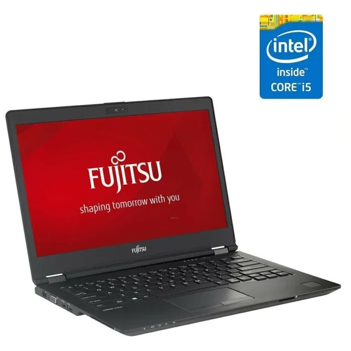 Ультрабук Fujitsu LifeBook U749 / 14" (1920x1080) IPS / Intel Core i5-8265U (4 (8) ядра по 1.6 - 3.9 GHz) / 16 GB DDR4 / 256 GB SSD M.2 / Intel UHD Graphics 620 / WebCam б/в - зображення 1
